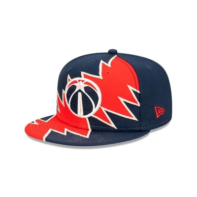 Blue Washington Wizards Hat - New Era NBA Flash 9FIFTY Snapback Caps USA7142586
